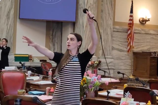 Silenced Transgender Lawmaker Insurrection