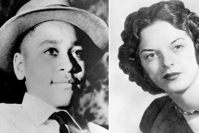 <p>Emmett Till was accused of whistling at Carolyn Bryant Donham. Donham’s husband and a friend then beat Till to death </p>