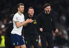 Tottenham’s interim manager shares touching message to fans: ‘It helped us massively’