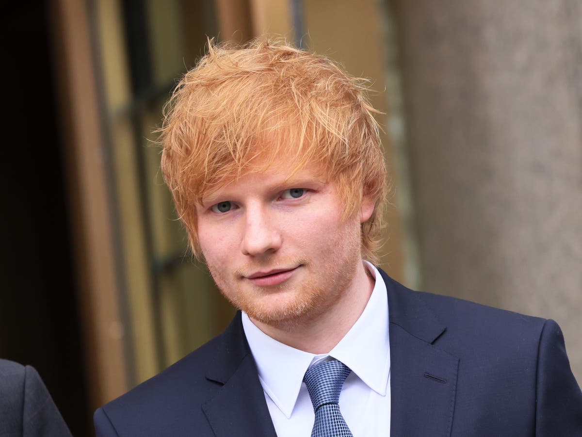 Ed Sheeran criticises his guitar-playing skills during Marvin Gaye plagiarism trial