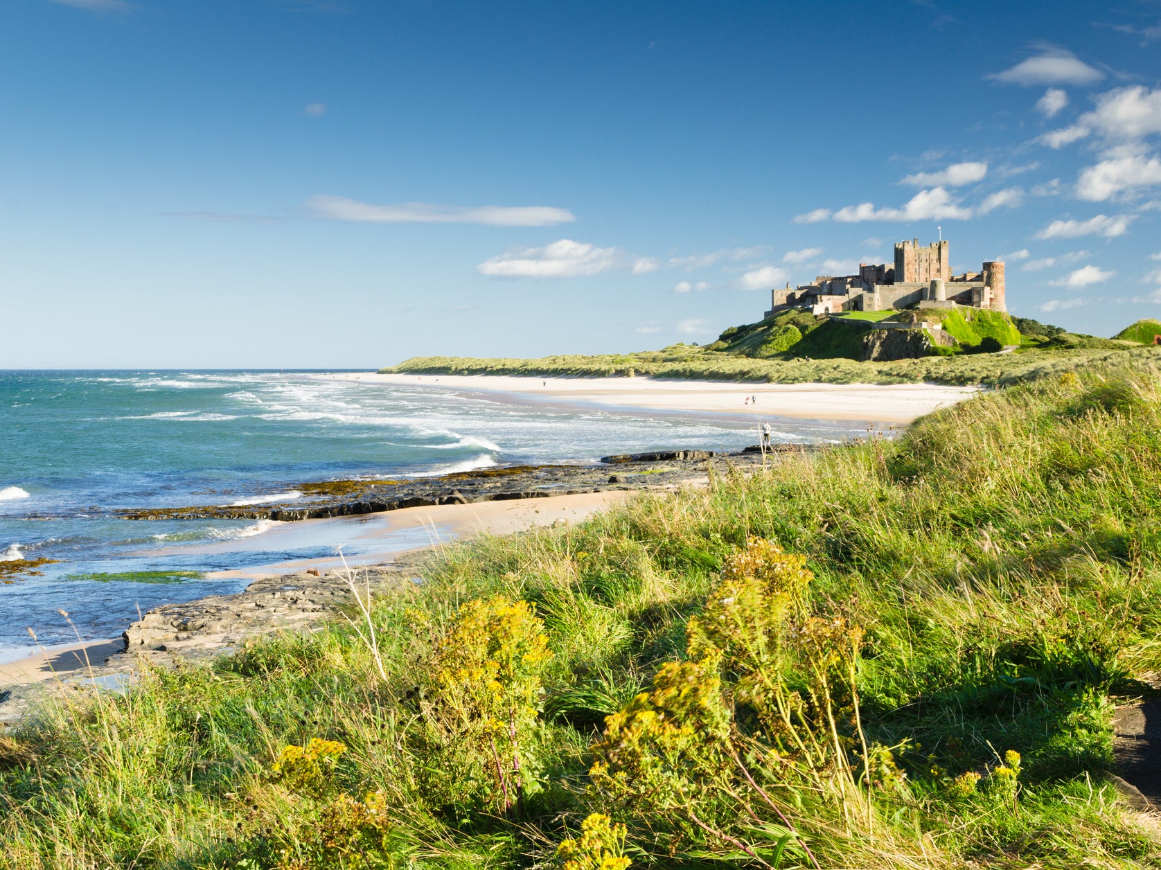 The coastal village boasts a castle, sandy beach and picturesque setting