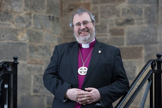 Bishop Mark Strange will take part in the coronation (Scottish Episcopal Church/PA)