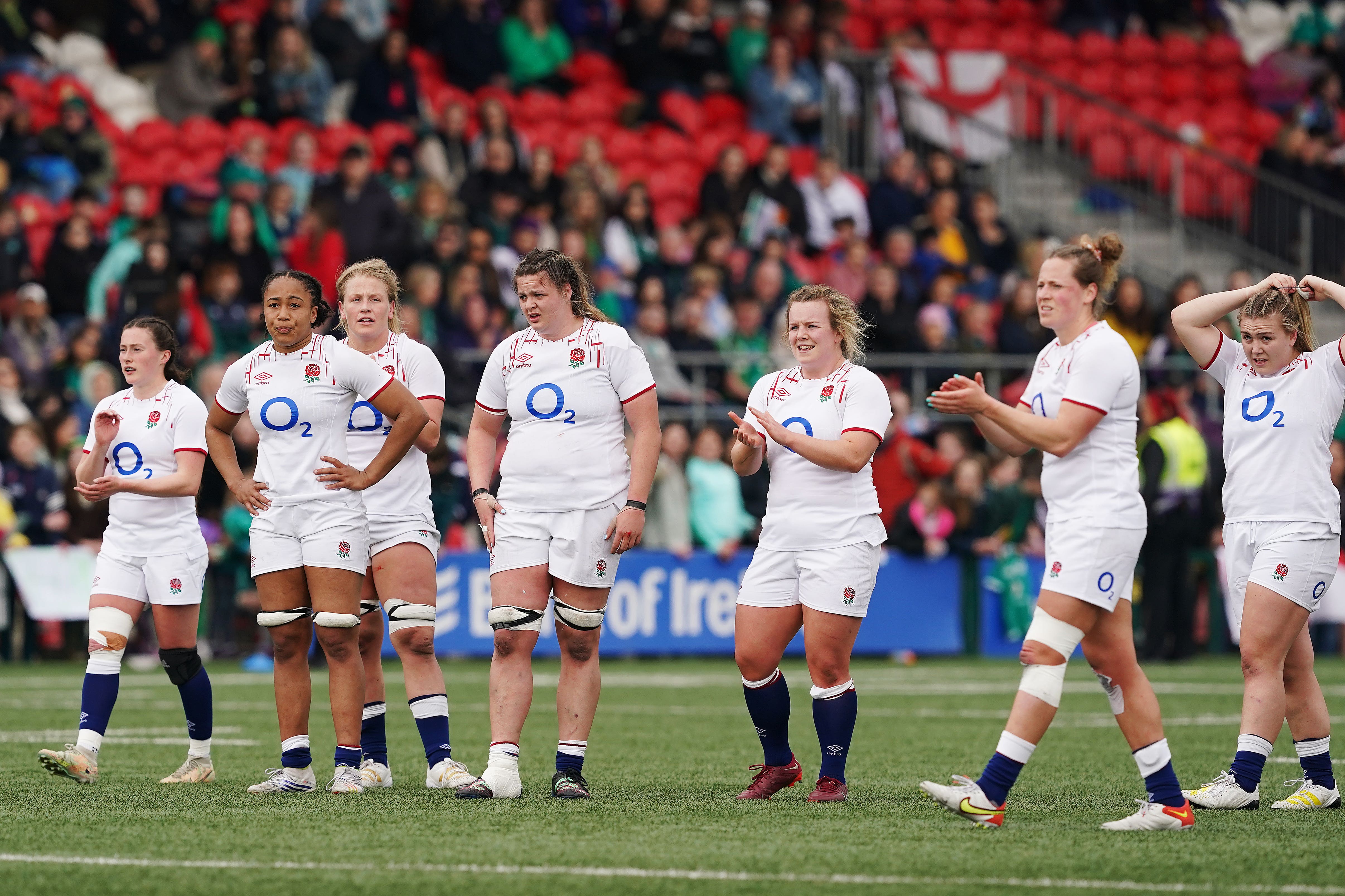 England go up against France this weekend (Brian Lawless/PA)