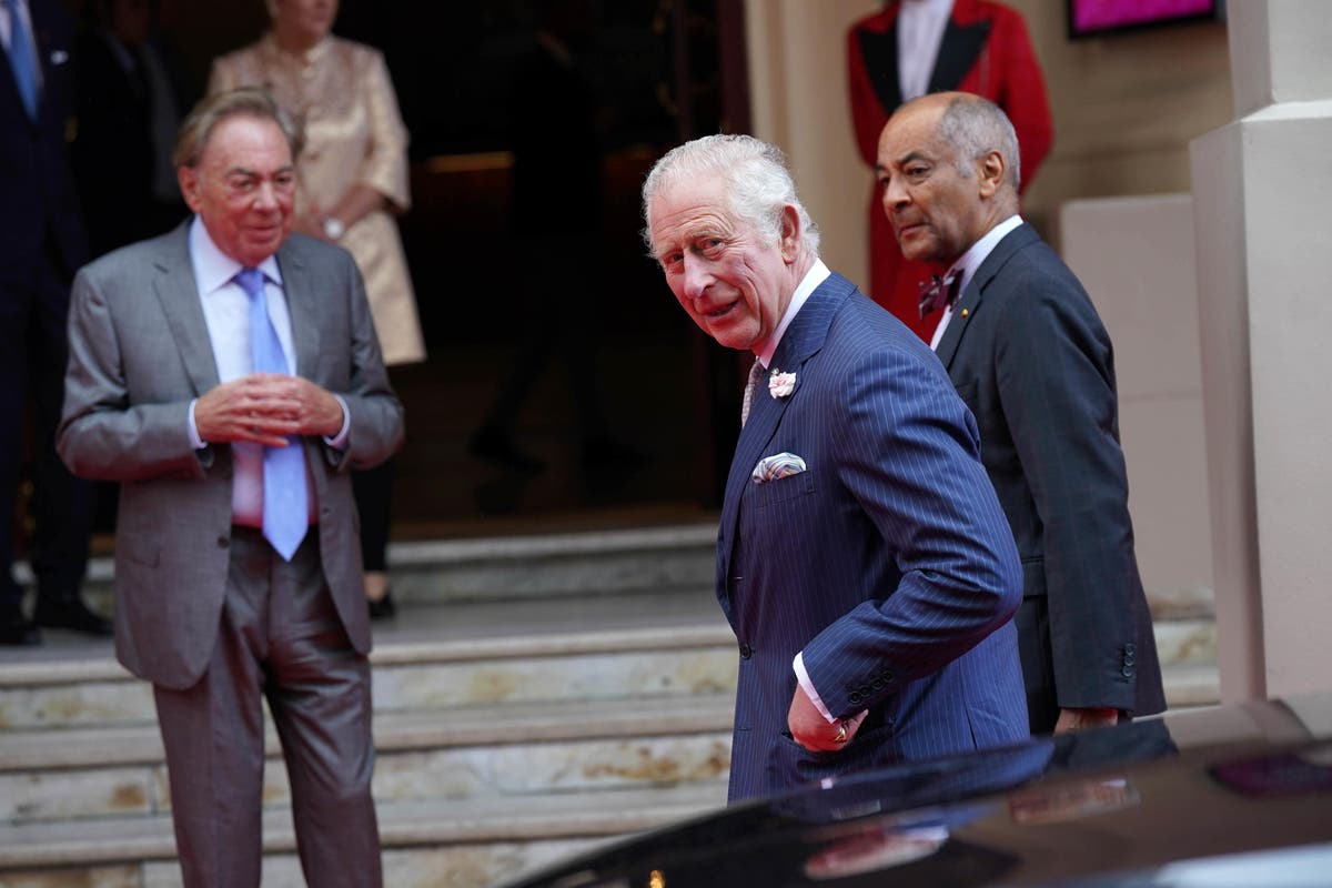 Andrew Lloyd Webber plays and sings coronation anthem to Charles