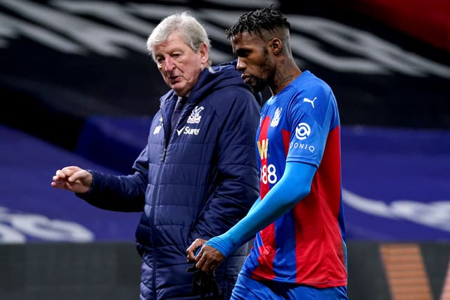 Wilfried Zaha will be fit to start for Palace against West Ham on Saturday (John Walton/PA)