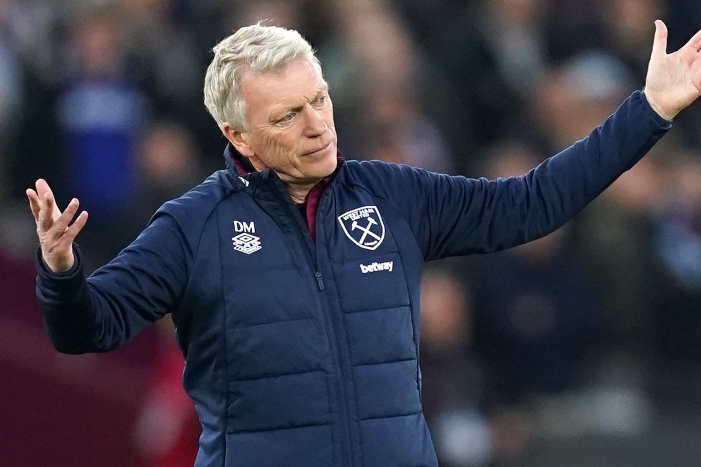 West Ham boss David Moyes holds talks with referees chief after VAR controversy The Independent photo