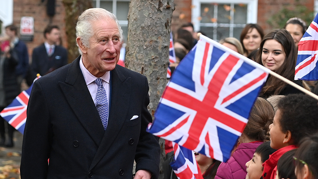 <p>King Charles greets public</p>