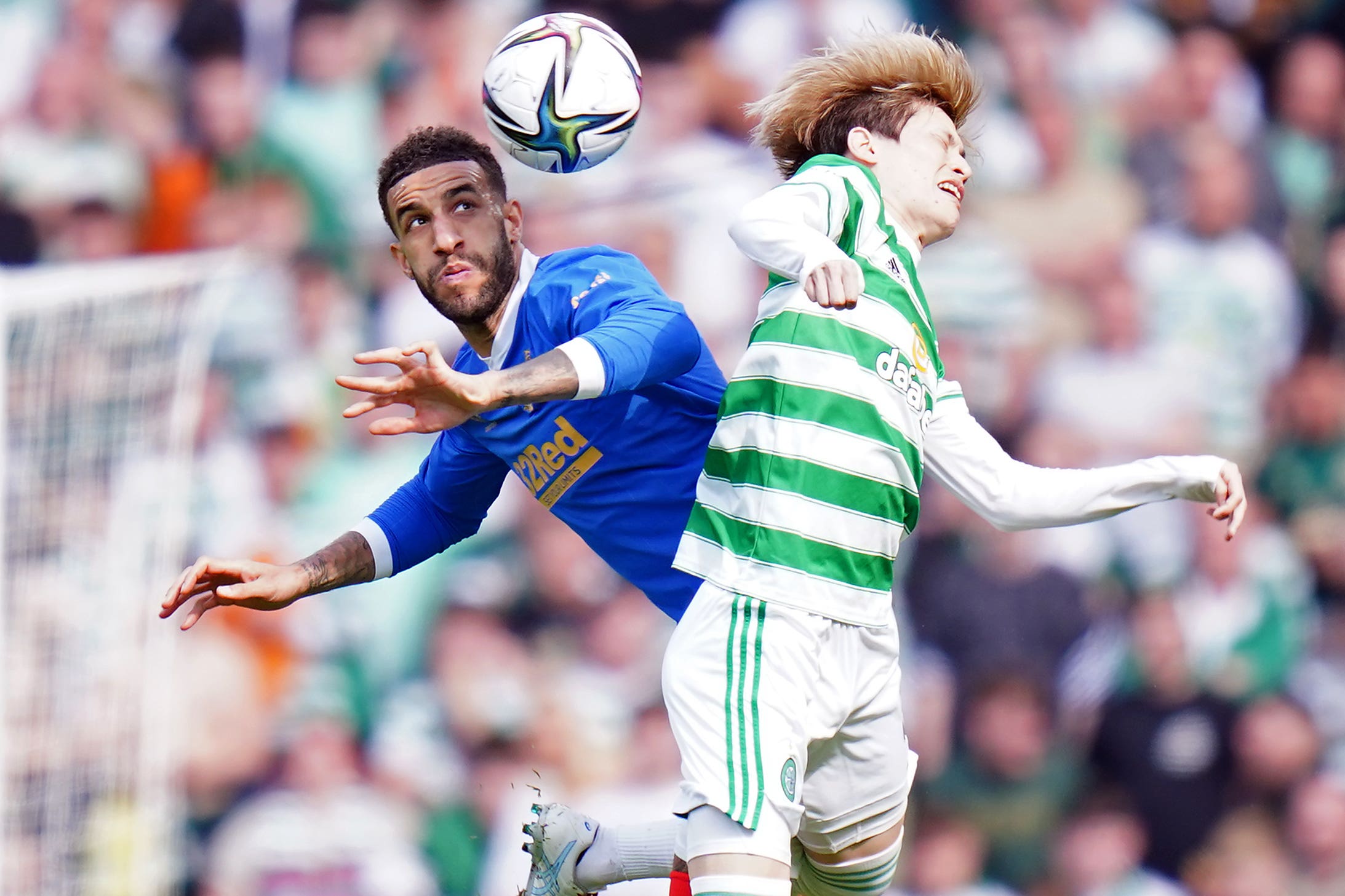 Celtic and Rangers go head to head at Hampden (Jane Barlow/PA)
