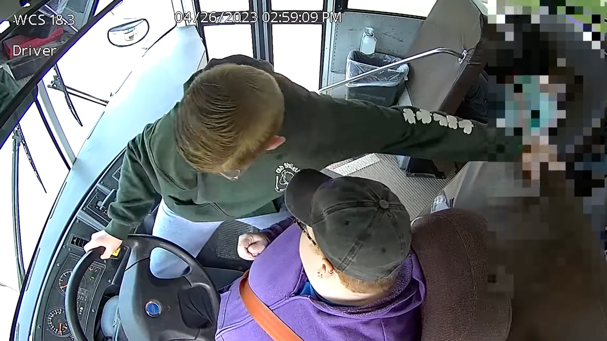 ‘Quick thinking’ 7th grader brings school bus to a stop after driver loses consciousness