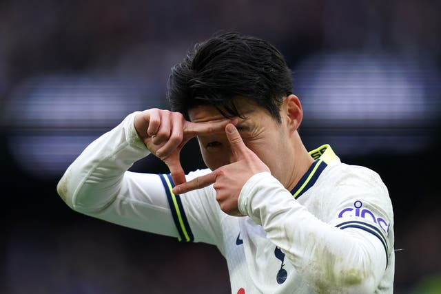Son Heung-min is looking to boost his goal tally (John Walton/PA)