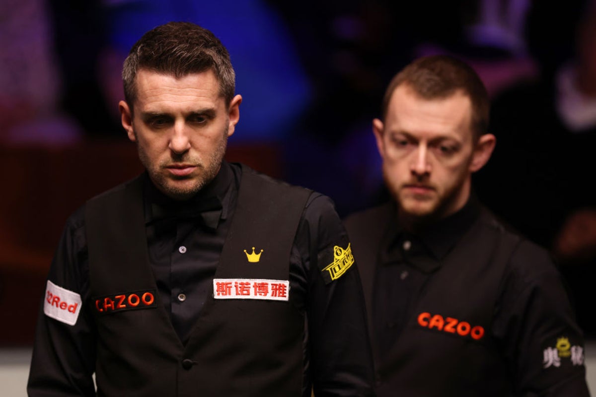 World Snooker Championship LIVE: Latest scores as Mark Selby and Mark Allen resume semi-final and Si Jiahui leads Luca Brecel