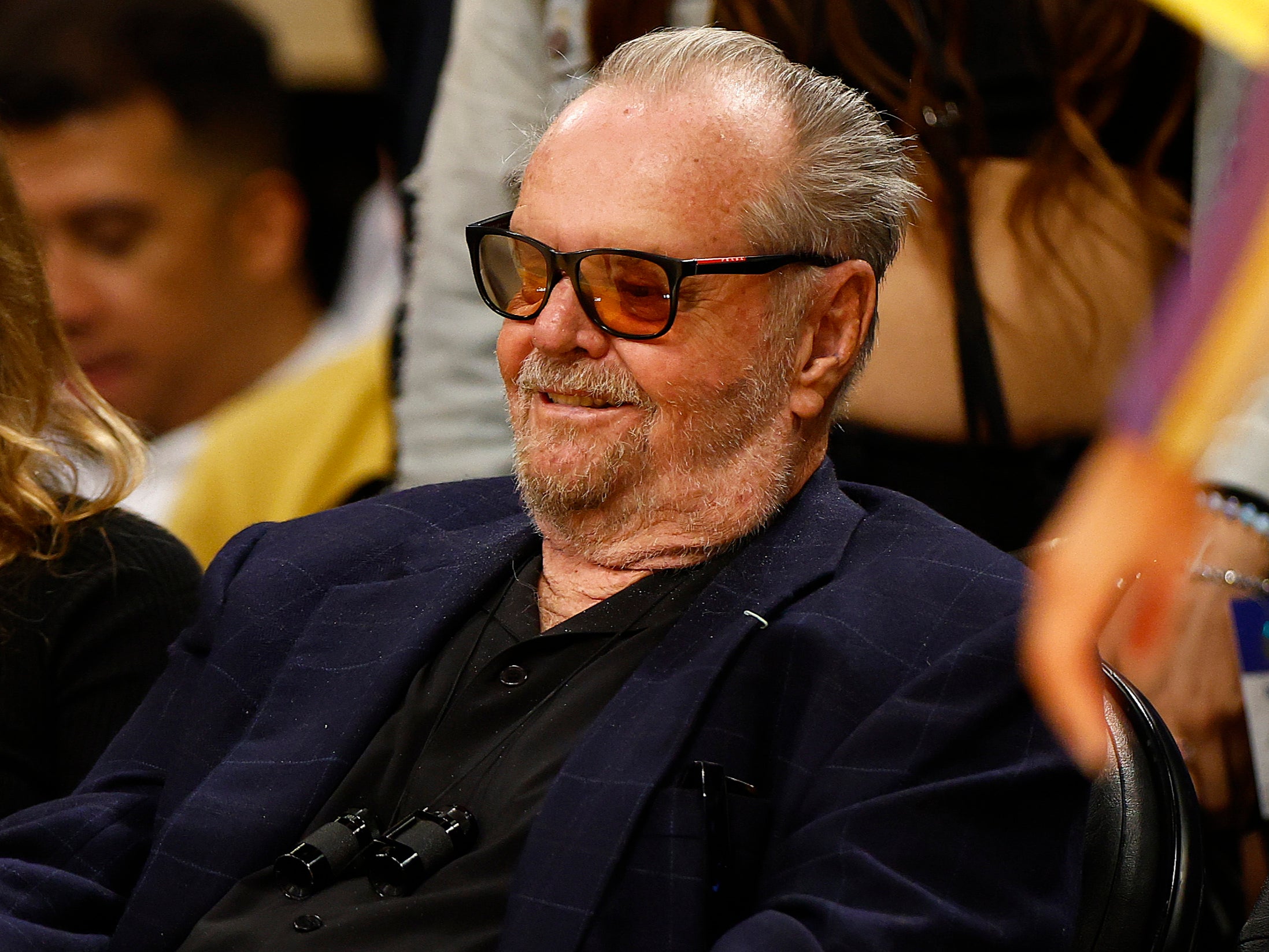 Jack Nicholson makes rare public appearance at LA Lakers game The Independent