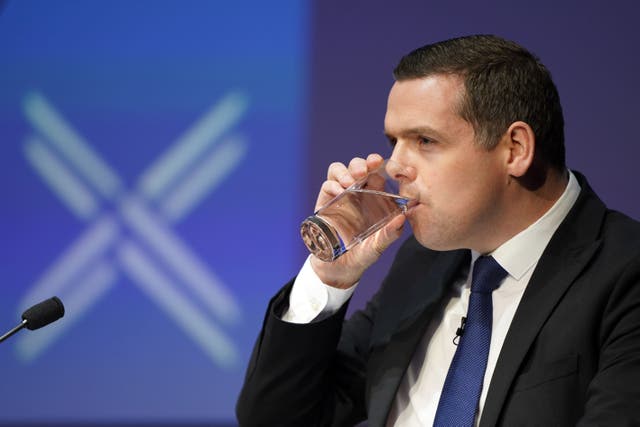 Scottish Conservatives party leader Douglas Ross (Andrew Milligan/PA)