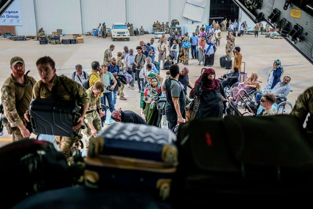 Sudan Evacuations