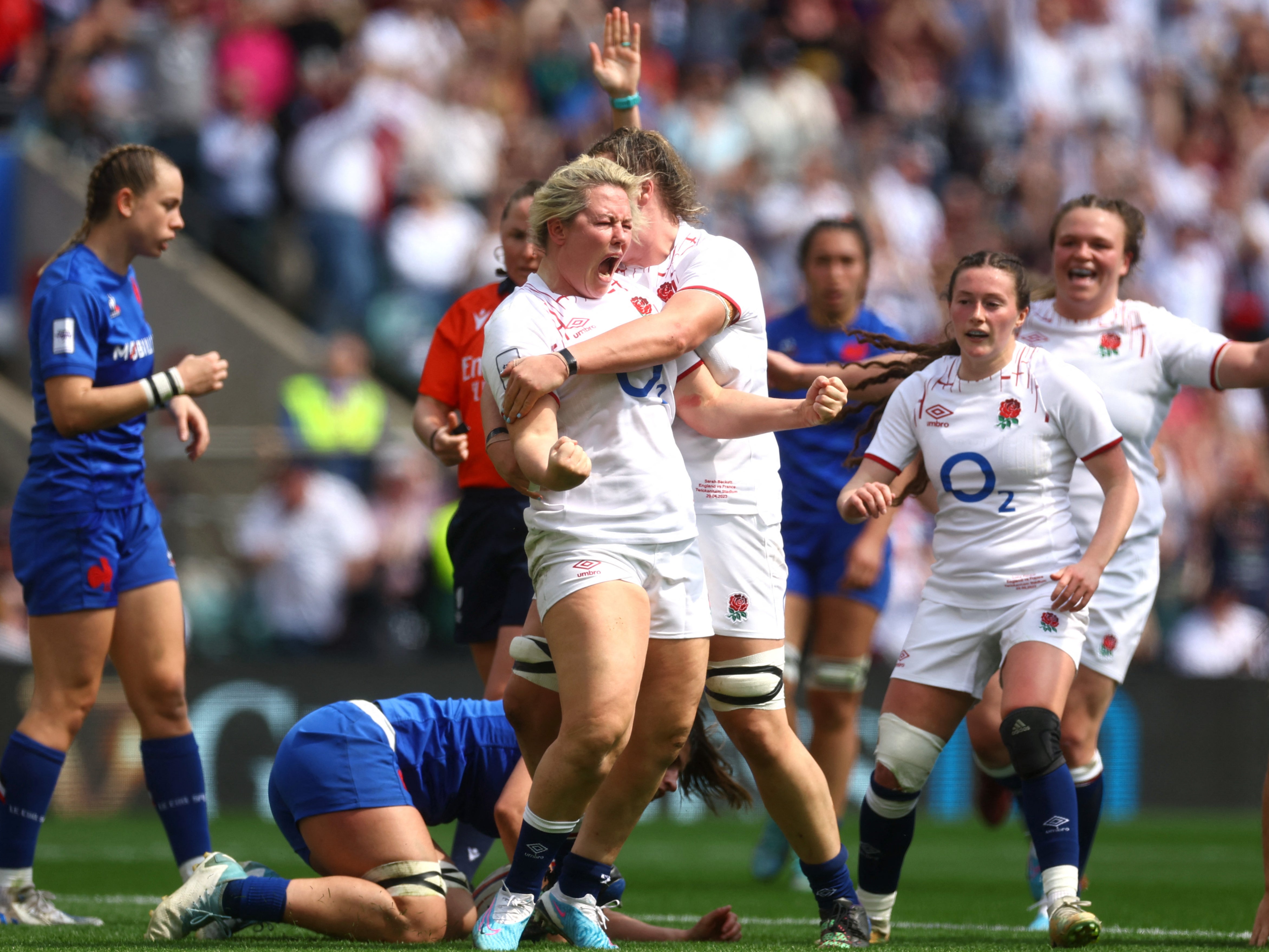 England vs France rugby LIVE Result and reaction as England win Womens Six Nations grand slam decider in front of world-record crowd at Twickenham The Independent