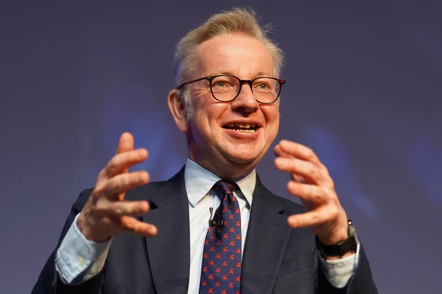 Michael Gove was speaking at the Scottish Tory conference in Glasgow (Andrew Milligan/PA)