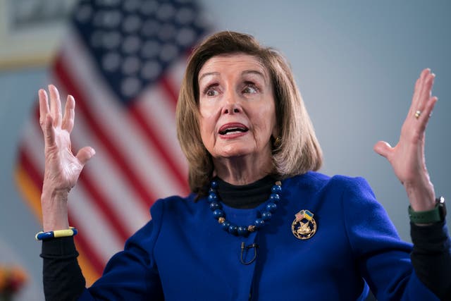 <p>Nancy Pelosi </p>