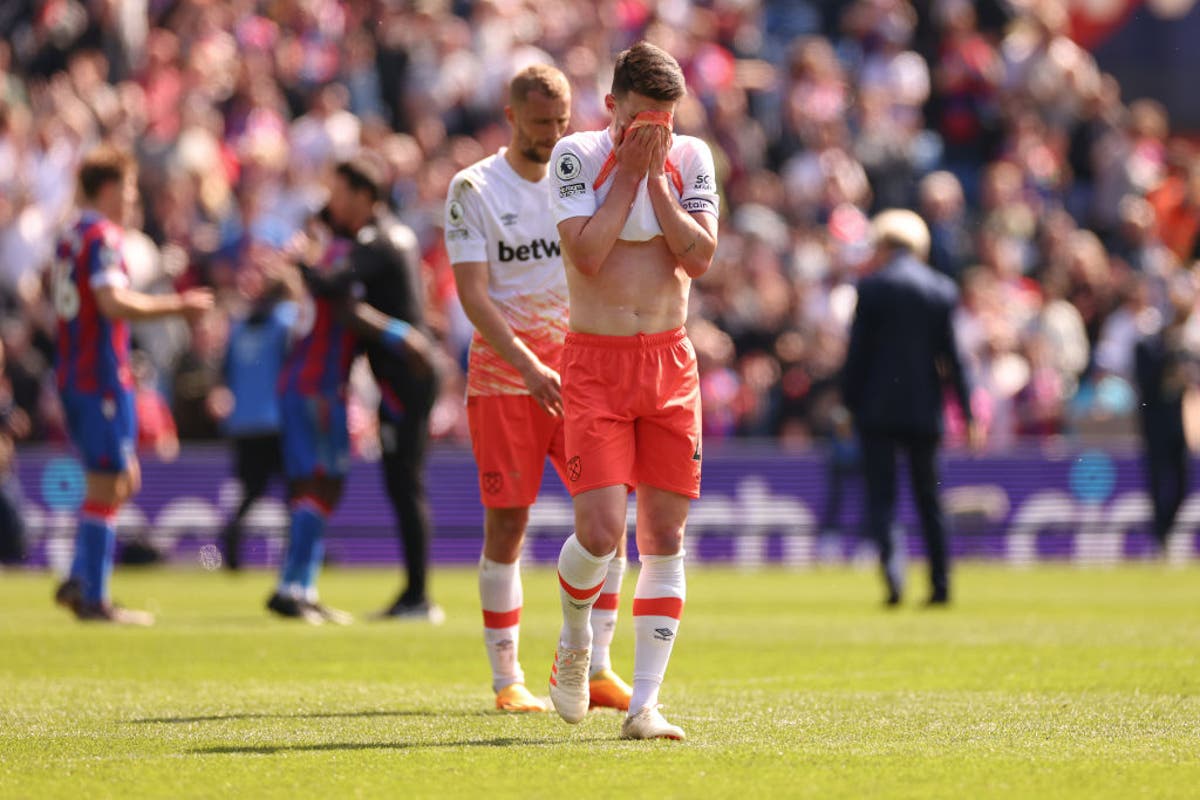 West Ham left looking over their shoulder as Crystal Palace edge seven-goal thriller