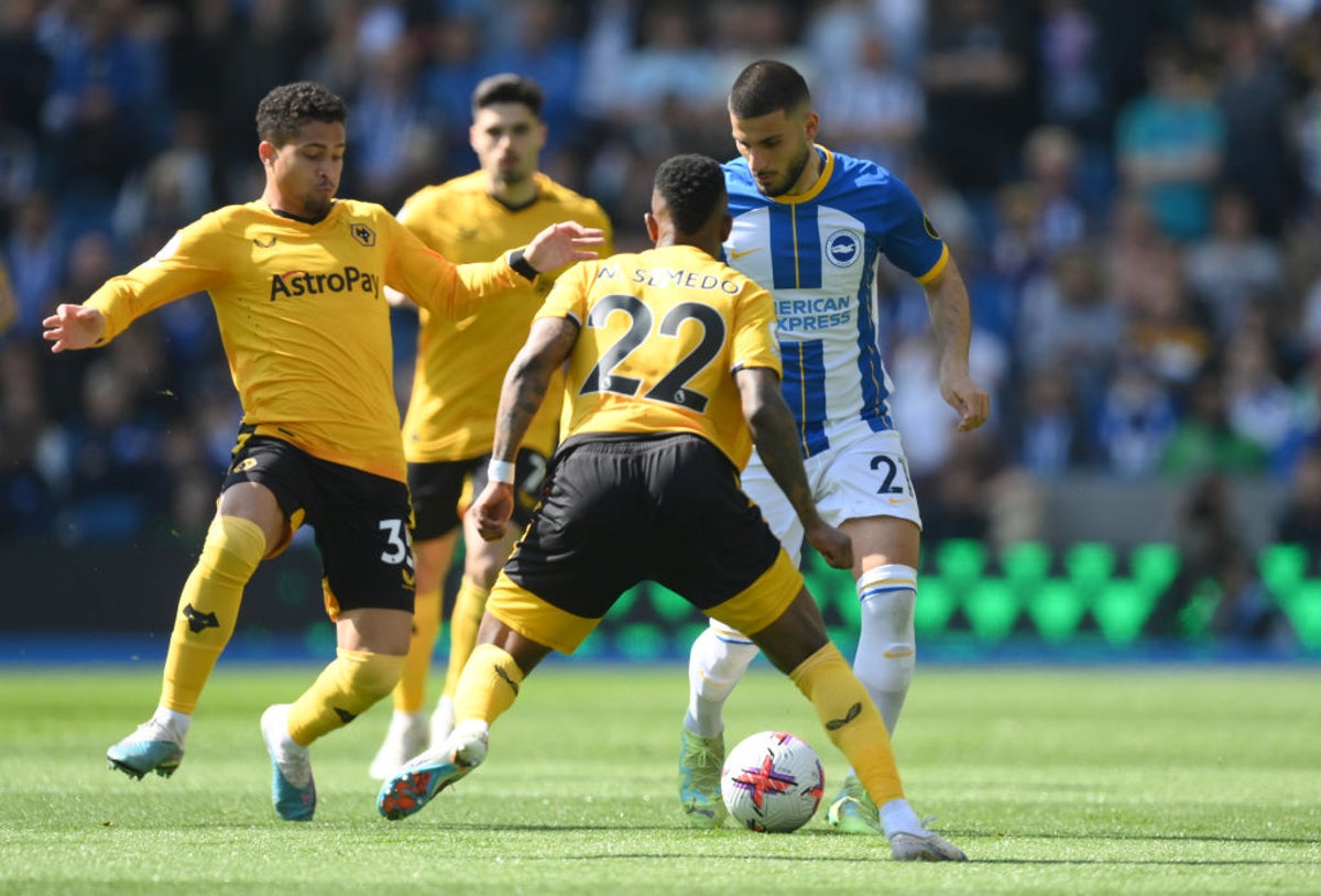 Brighton vs Wolves LIVE Premier League latest score and goal updates