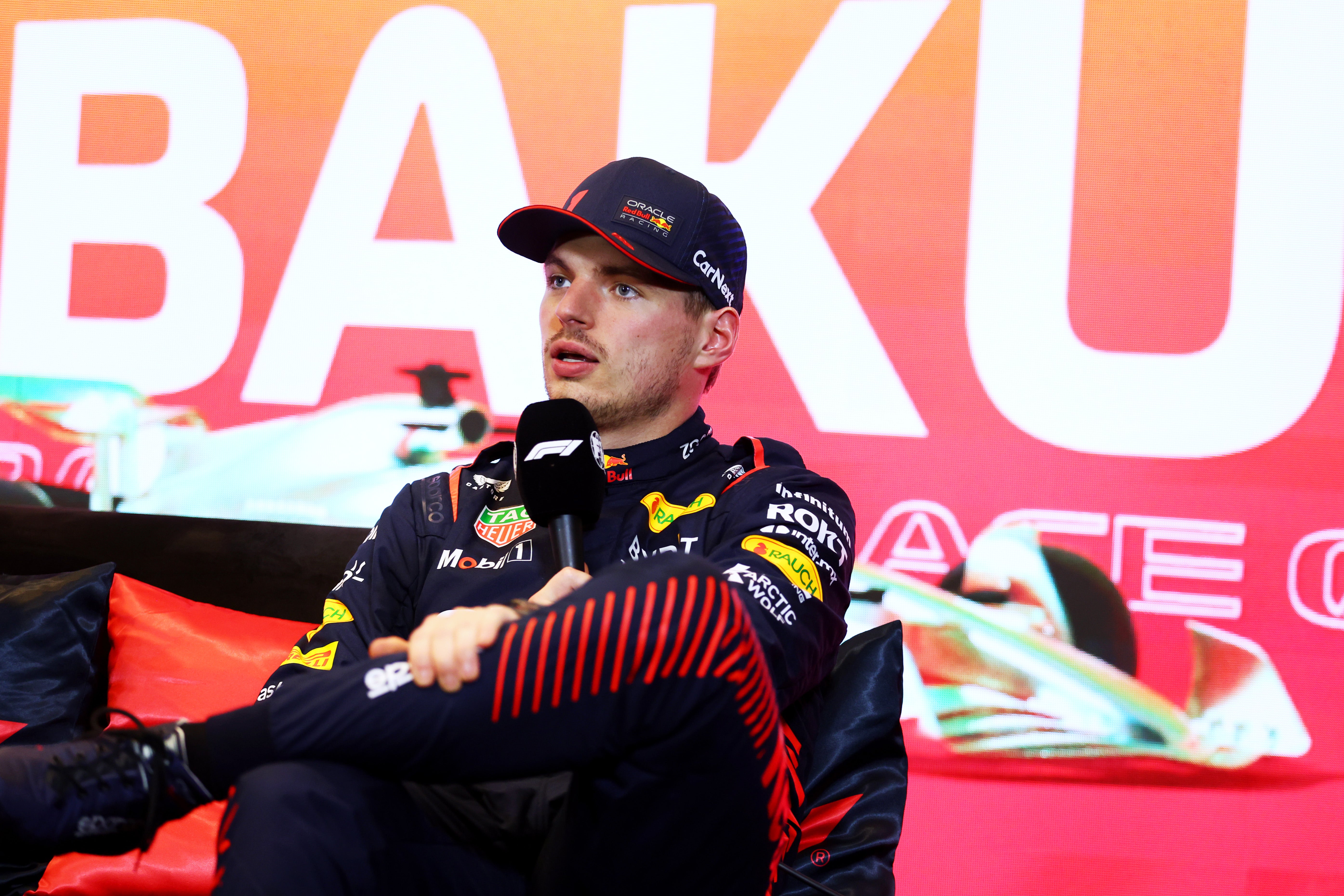 Damon Hill did not hold back as he labelled Max Verstappen (pictured) ‘salty’ and a ‘poor loser’