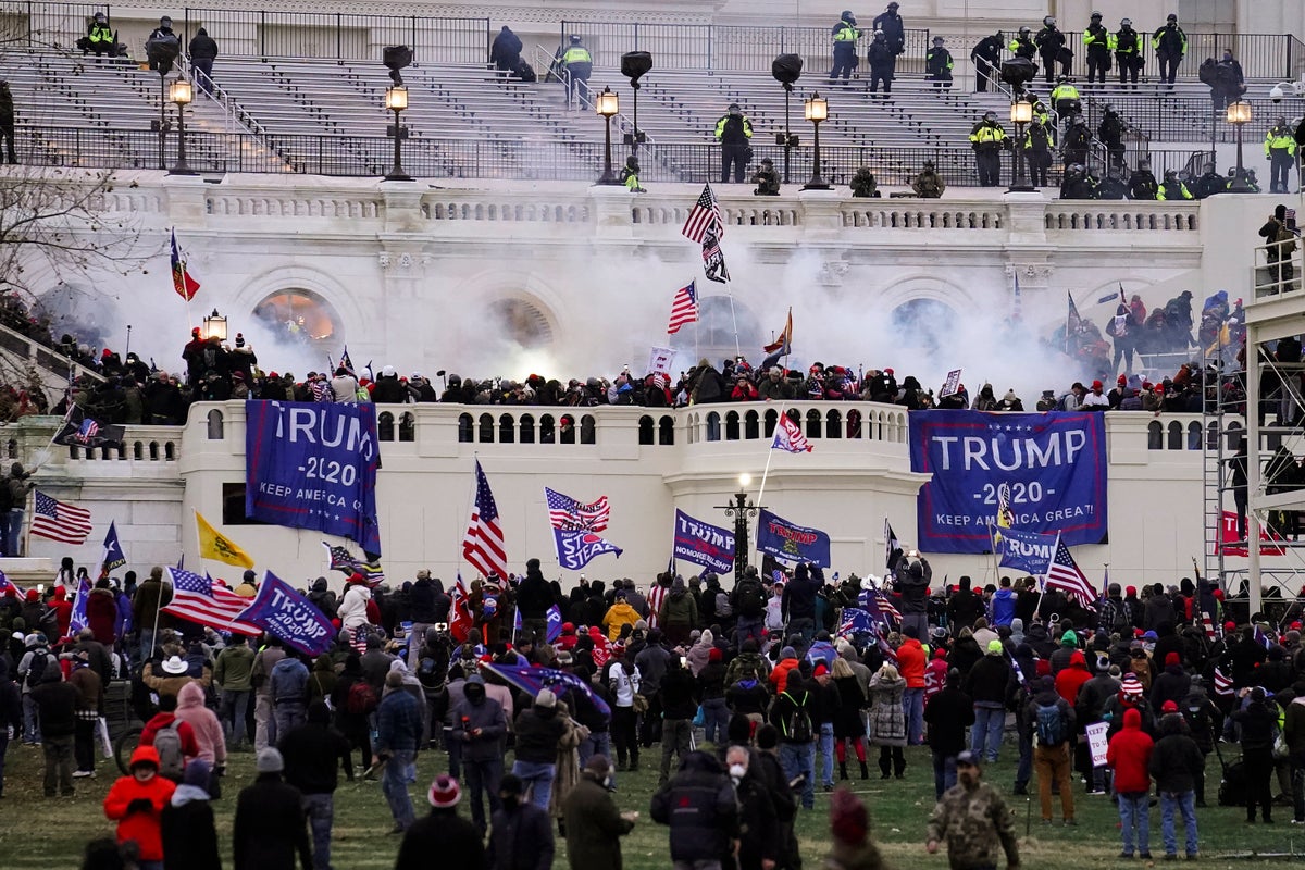 California man gets 4 1/2 years for role in US Capitol riot