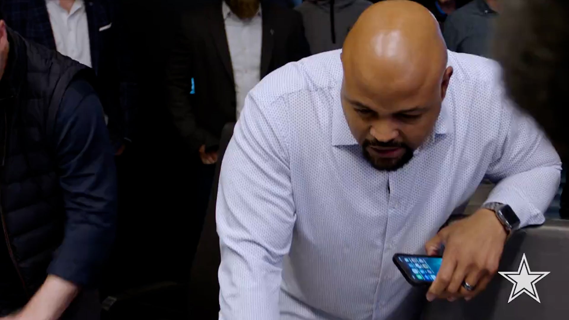 <p>Emotional moment Dallas Cowboys scout tells son he made NFL team</p>