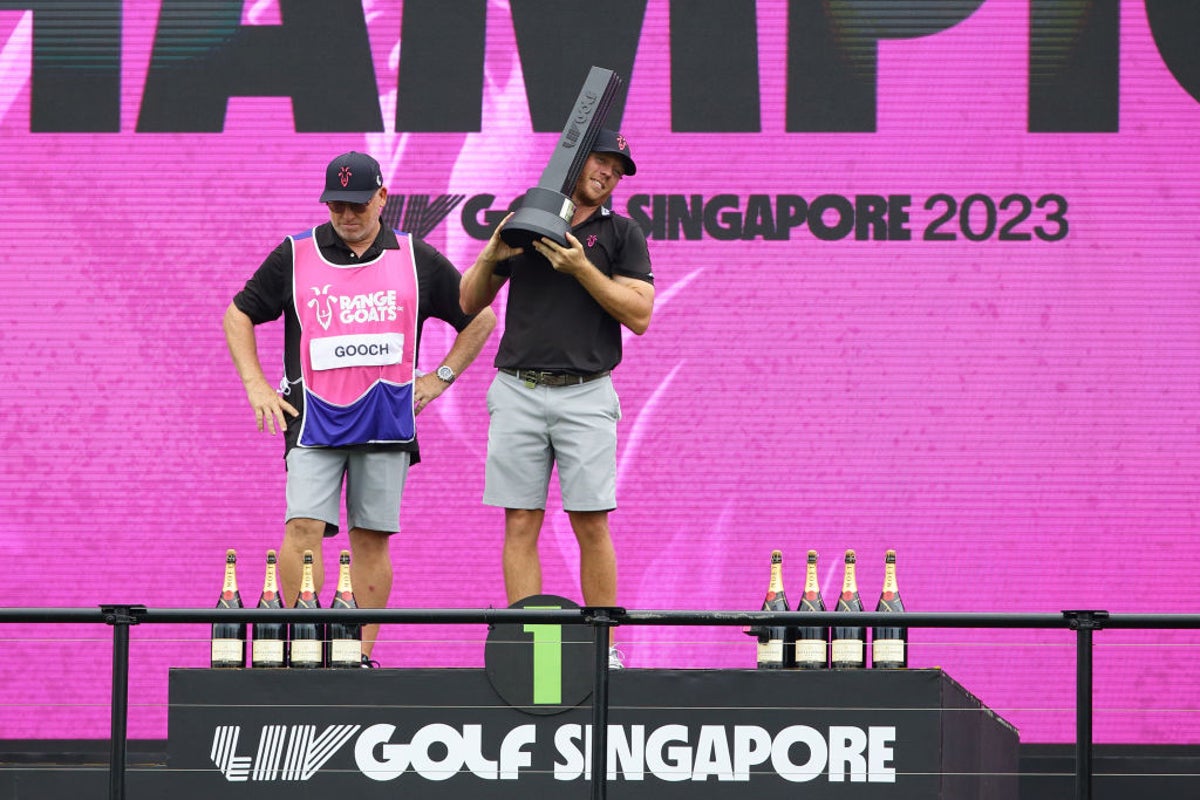 Talor Gooch makes LIV Golf history in Singapore with…