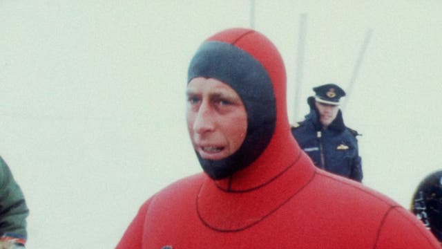 <p>Prince Charles deflates scuba diving suit in rare documentary footage</p>