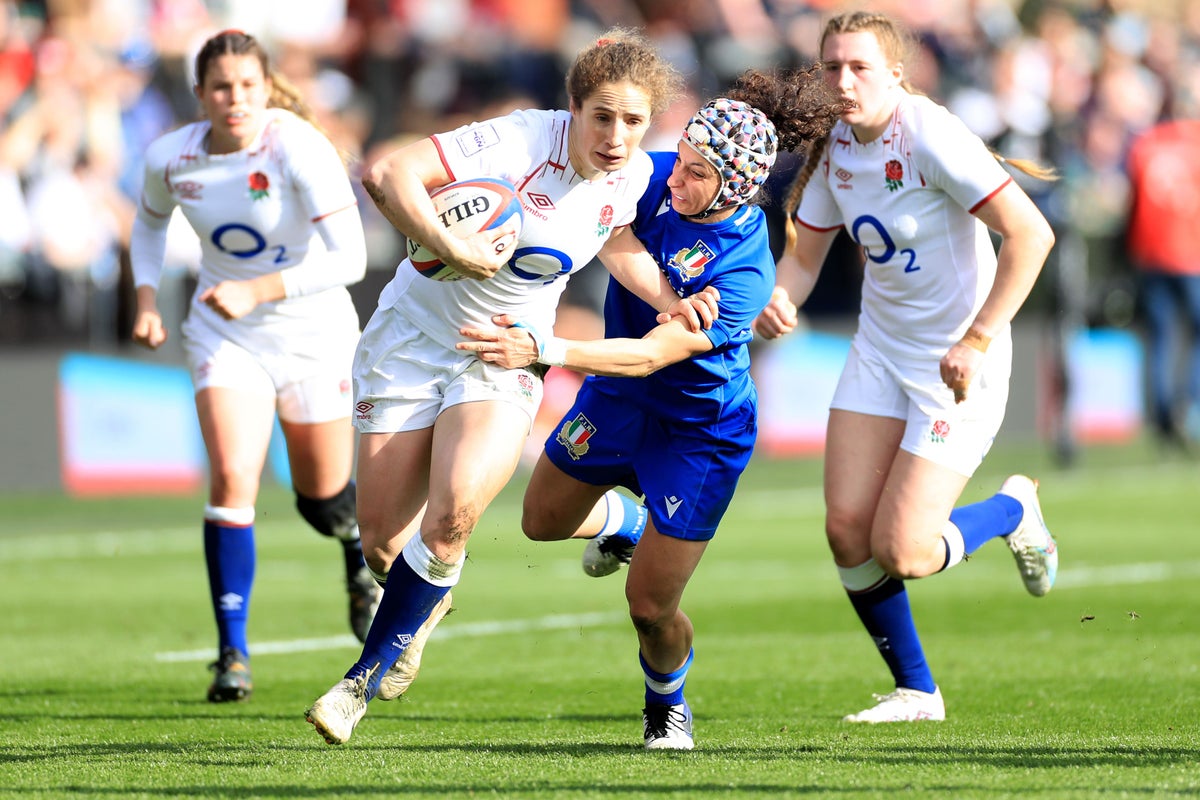 England happy to inspire fans across country after Twickenham success – Abby Dow