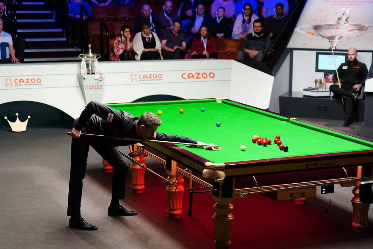 World Snooker Championship LIVE: Latest score updates as Mark Selby and Luca Brecel contest final