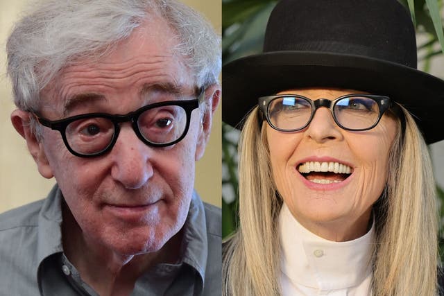 <p>Woody Allen and Diane Keaton</p>