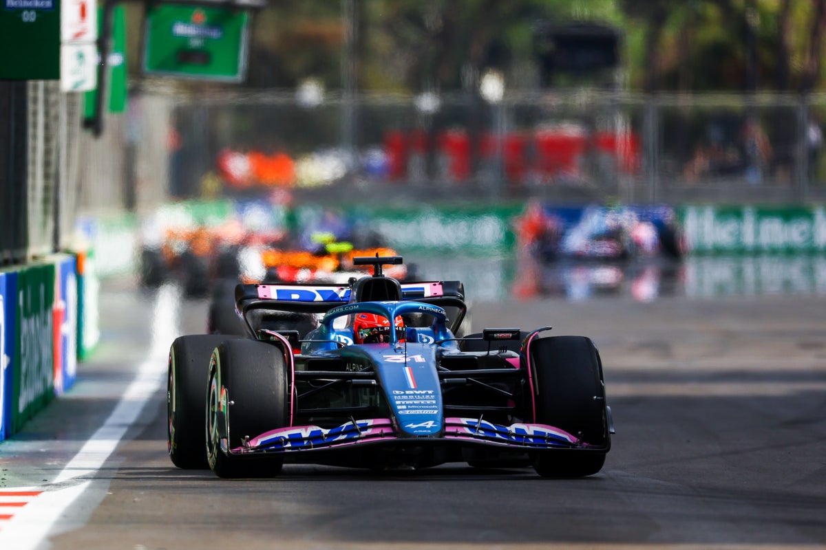 Esteban Ocon demands FIA act after narrowly avoiding pit-lane ‘disaster’