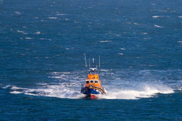 An RNLI lifeboat (Steve Parsons/PA)