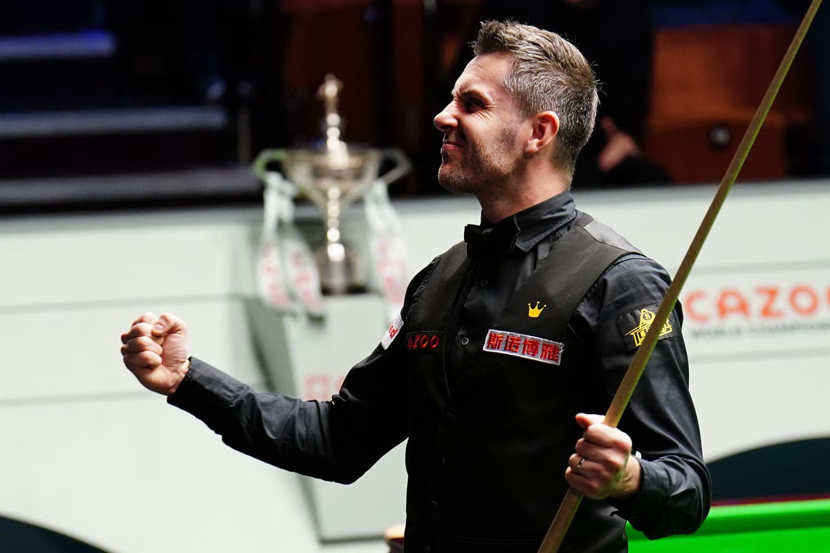Mark Selby hits first World Championship final 147 as he reels in Luca Brecel