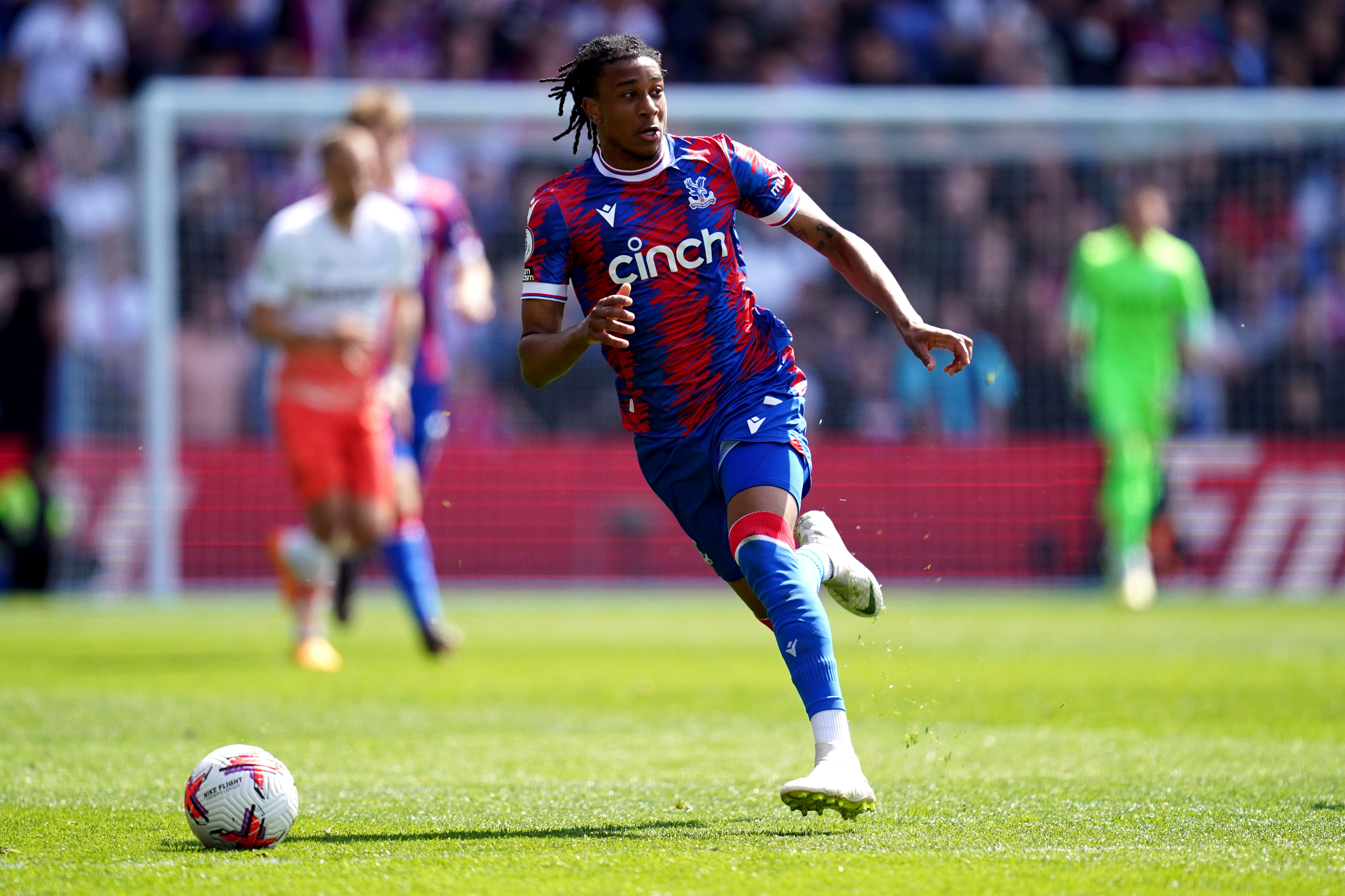 Crystal Palace midfielder Michael Olise could be a summer target for top clubs (John Walton/PA)