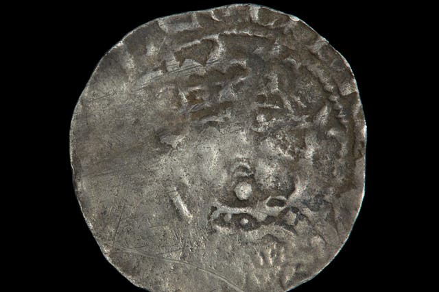 A silver penny depicting Malcolm IV of Scotland (Fife Cultural Trust/PA)