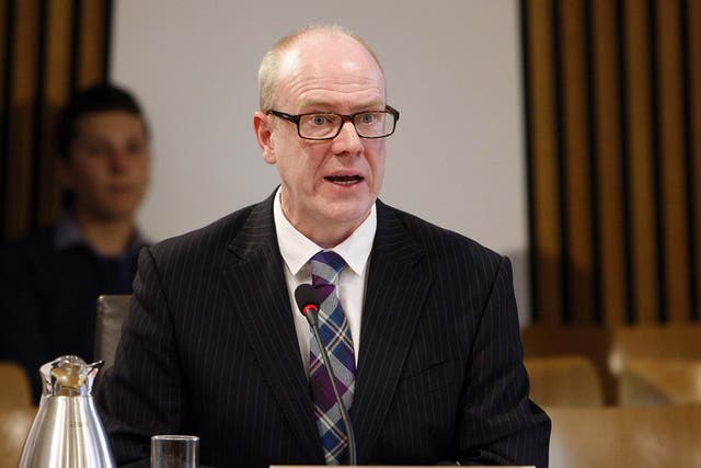The Scottish transport minister was speaking on Monday (Andrew Cowan/Scottish Parliament/PA)