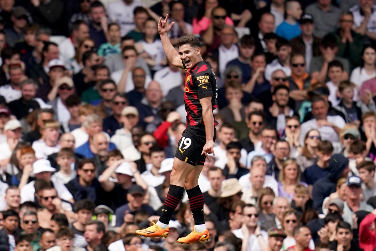 Cy Varez Every game is a final for us, says Manchester City striker Julian ...