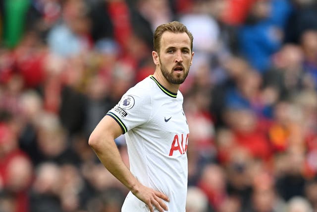 <p>Harry Kane has been left frustrated by Tottenham’s recent performances </p>