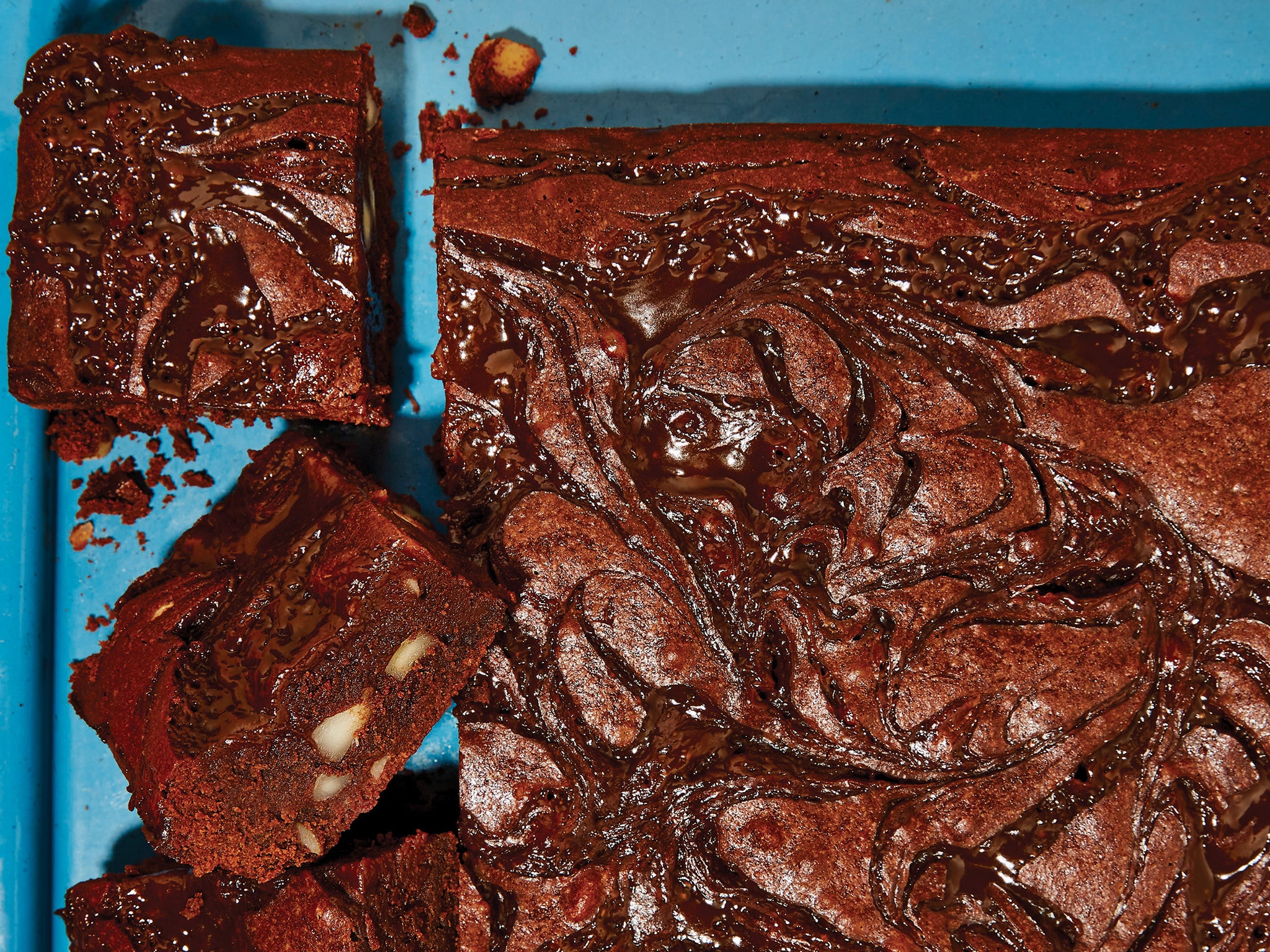 Sharp tamarind gives these brownies a sweetly sour profile