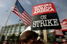 Hollywood writers, slamming 'gig economy,' to go on strike