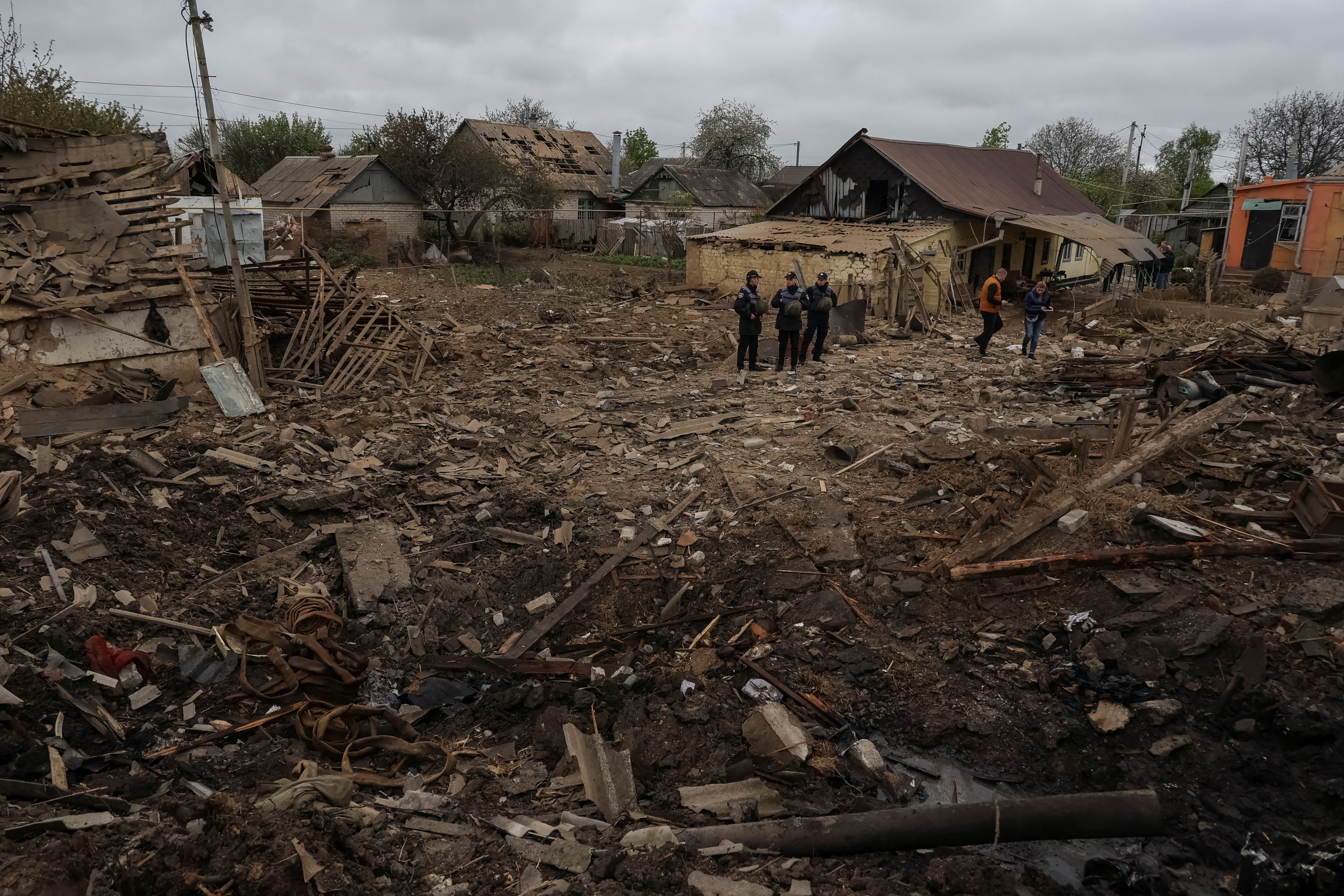 Pavlohrad, in Ukraine’s Dnipropetrovsk region, has been repeatedly hit by the Russians