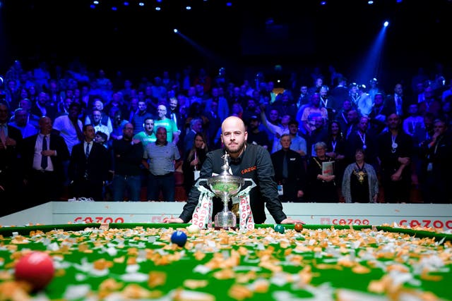 <p>Luca Brecel won the World Snooker Championship title in Sheffield last year </p>