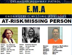 Oklahoma bodies found – live: Jesse McFadden was due in court on child porn charge on day 7 teens found dead