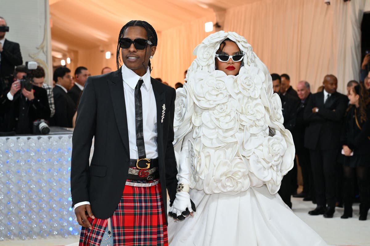 Rihanna and A$AP Rocky share first photos of their newborn son Riot Rose