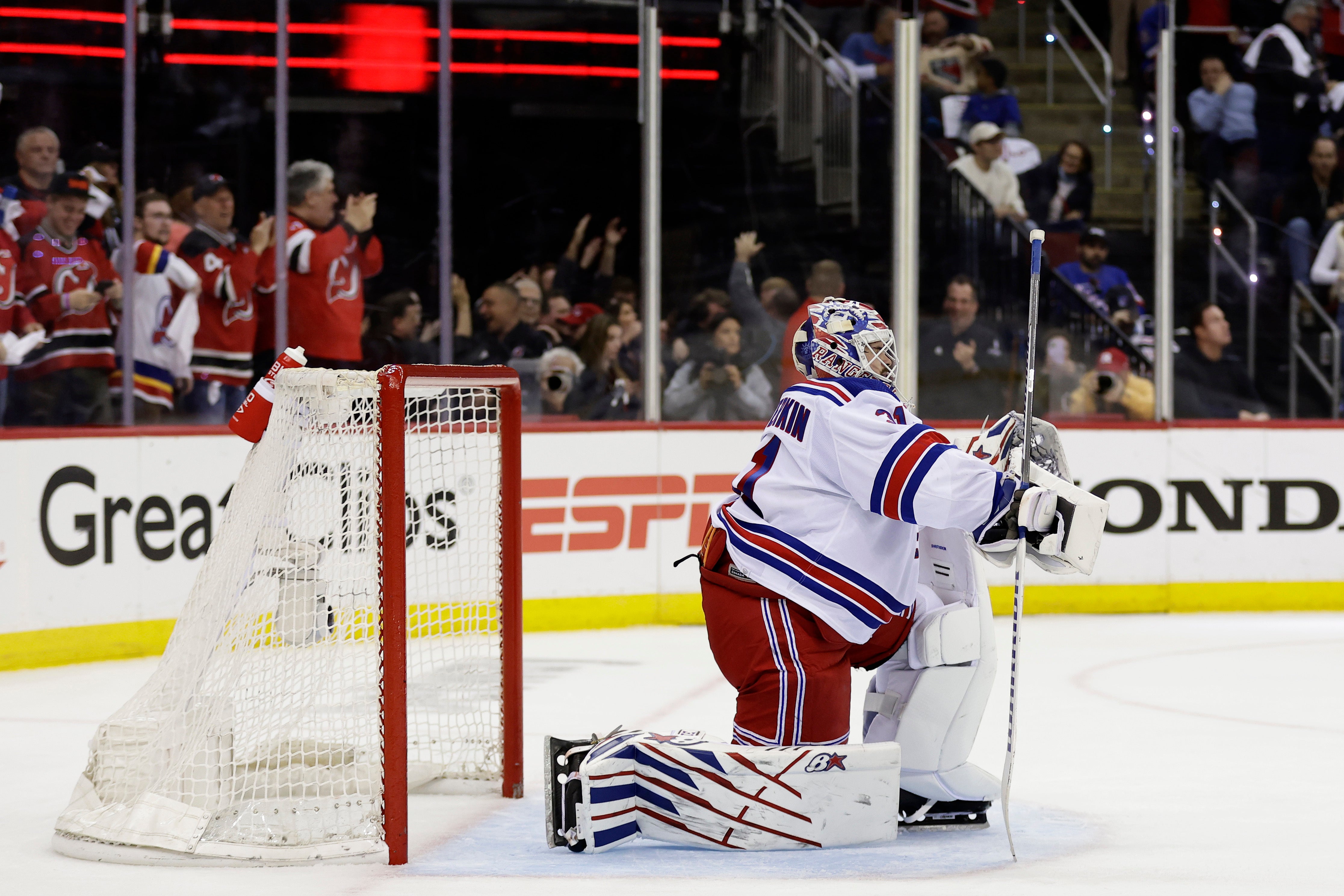 Rangers Devils Hockey