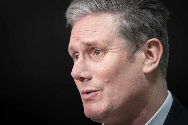 Labour leader Sir Keir Starmer indicated that his party would soon be moving away from the pledge to abolish tuition fees (Danny Lawson/PA)