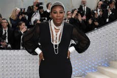 Serena Williams announces pregnancy and shows off baby bump at Met Gala