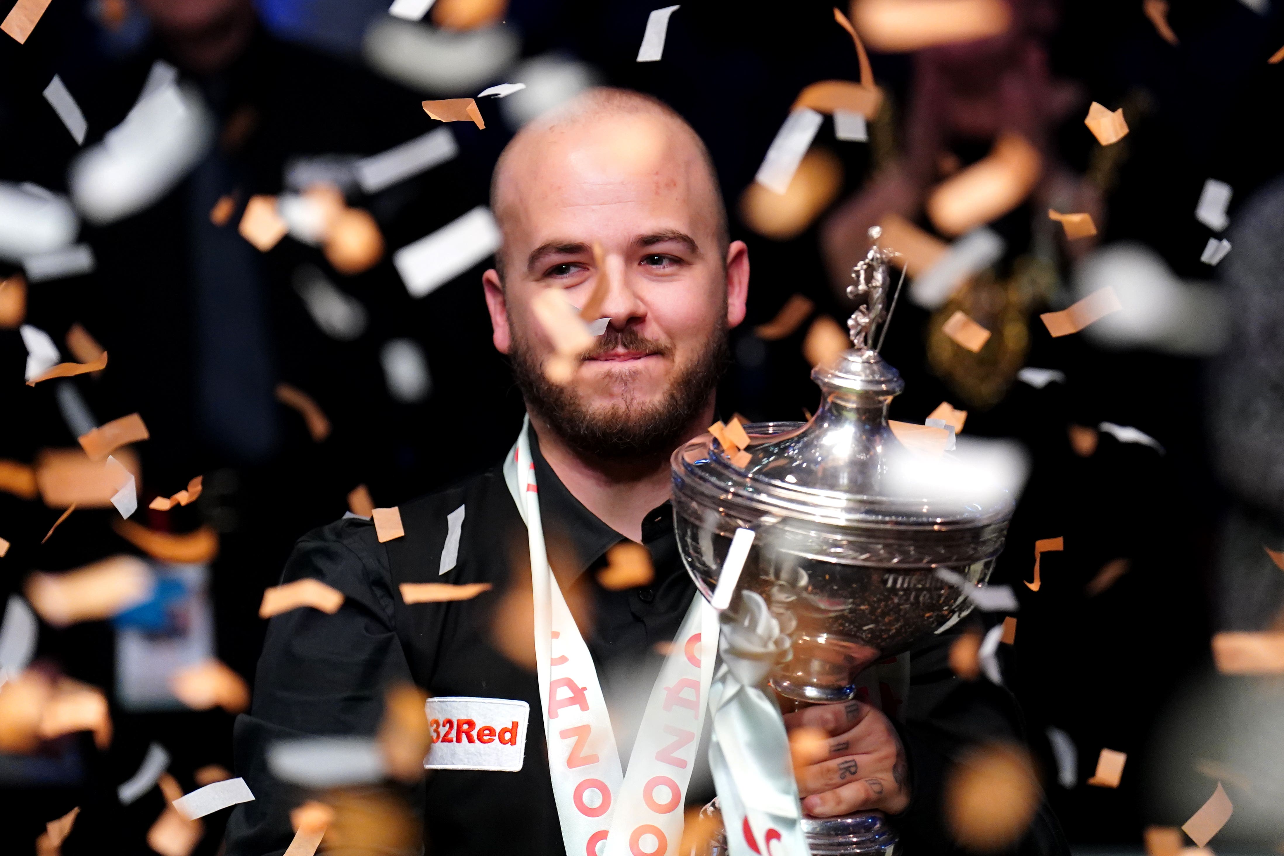 Luca Brecel is set to lead a new generation of snooker stars (Zac Goodwin/PA)