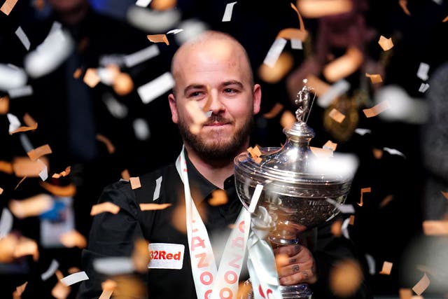 Luca Brecel is set to lead a new generation of snooker stars (Zac Goodwin/PA)